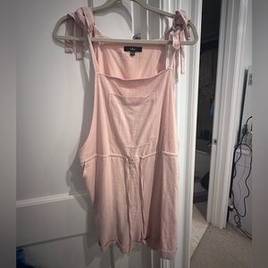 LULU blush pink romper